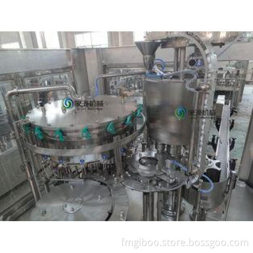 Auto Carbonated Drinks Filling Line PLC Control For Plastic